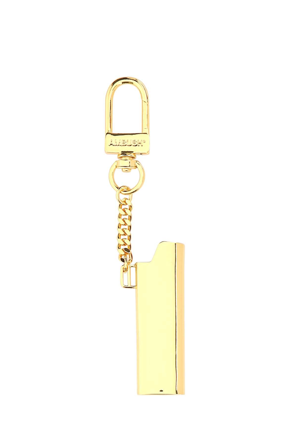Ambush Brass Metal Lighter Holder Key Case — Gold, view 2