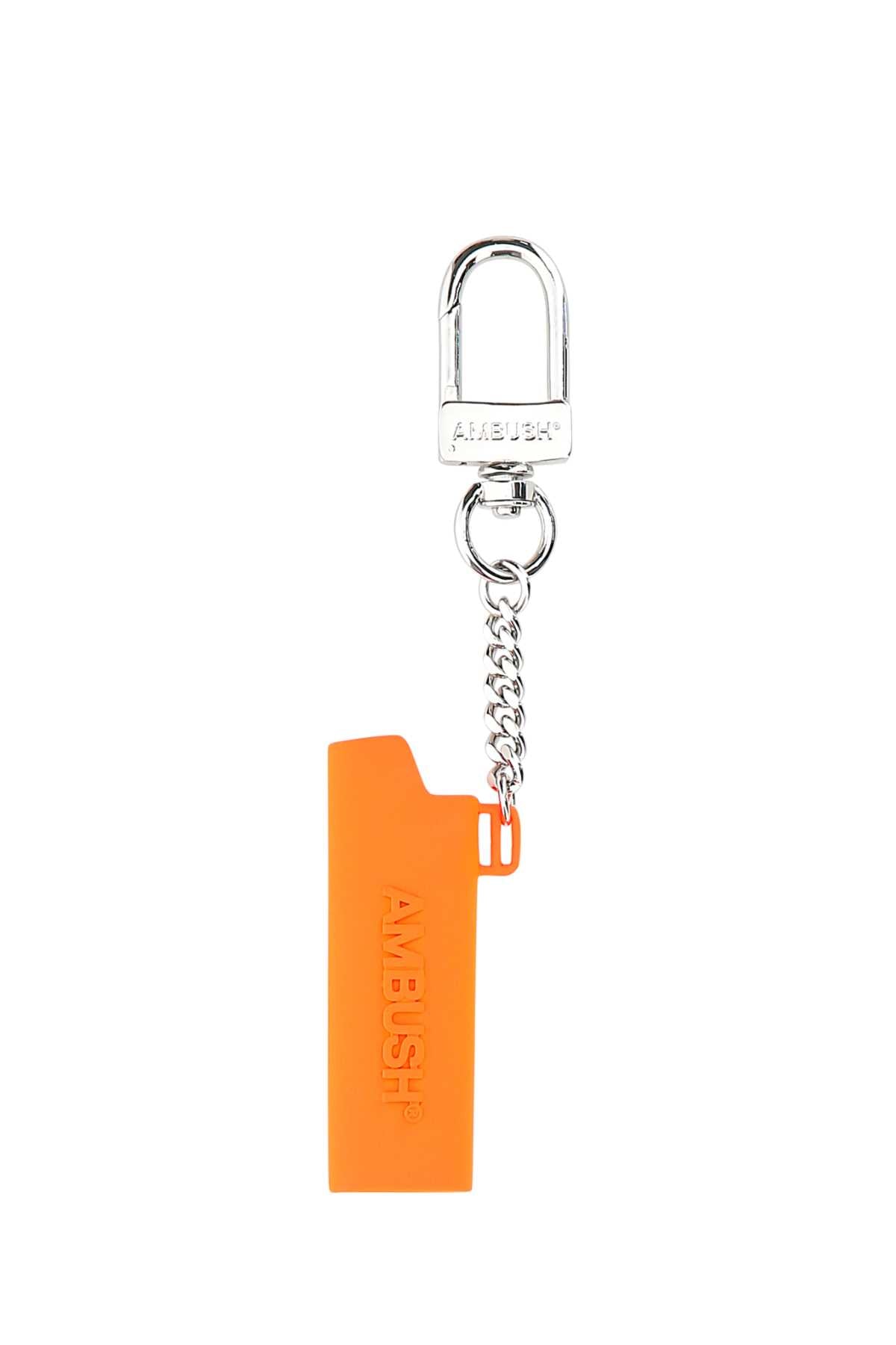 Ambush Metal Lighter Holder Key Case — Orange by Ambush