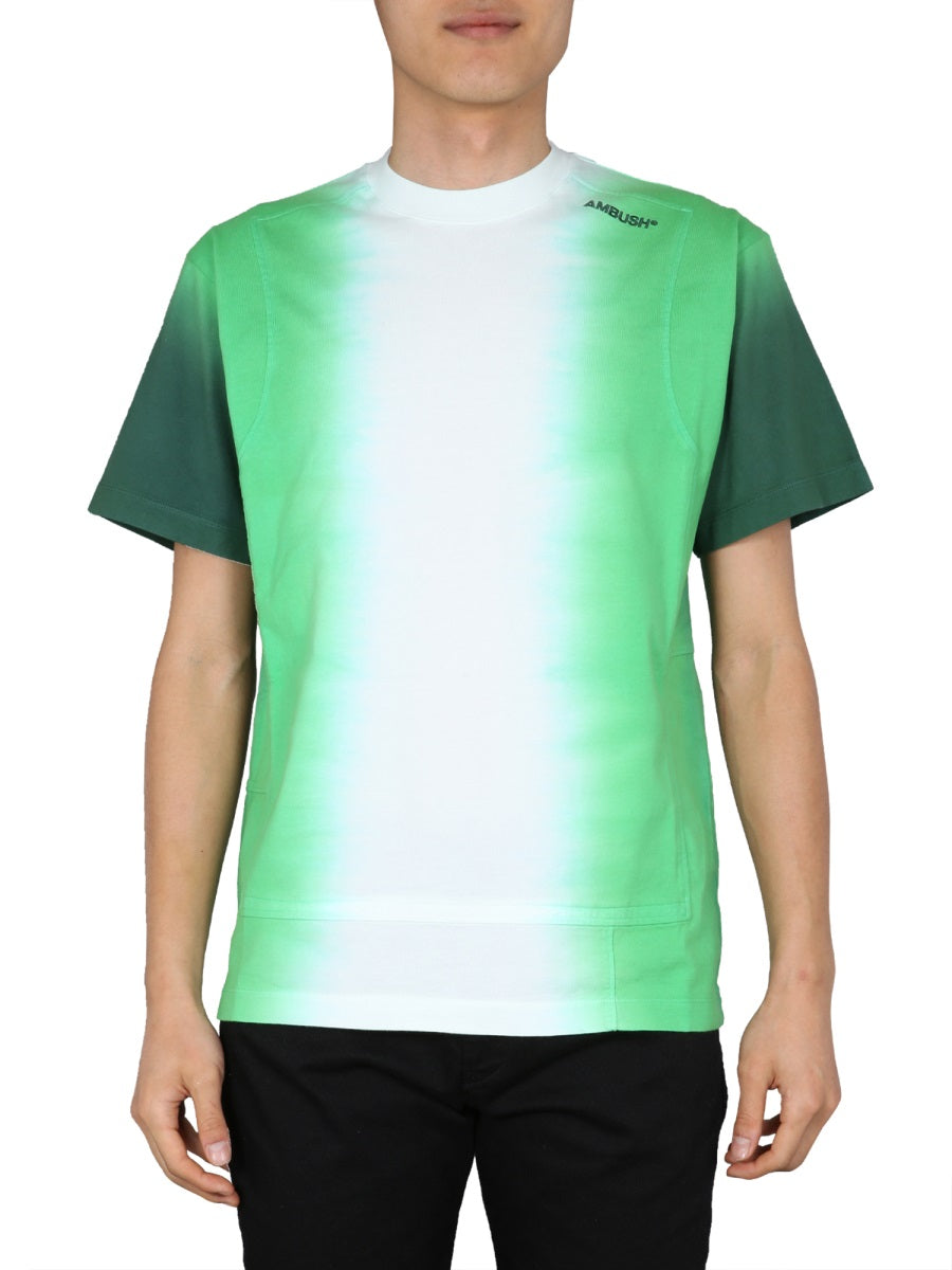 Ambush Cotton T-Shirt — Green by Ambush