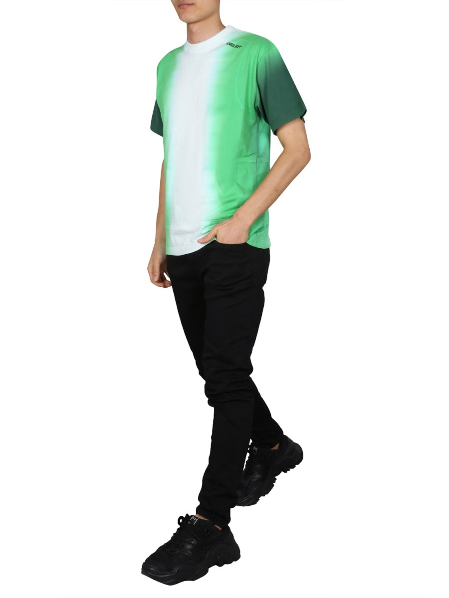 Ambush Cotton T-Shirt — Green, view 3