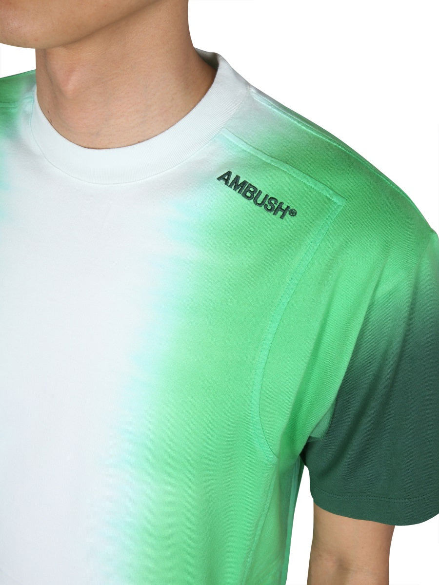 Ambush Cotton T-Shirt — Green, view 4