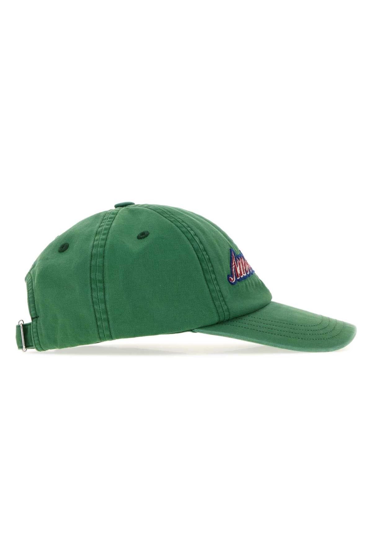 AMI Paris AMIPARISEMBROIDERYCAP Baseball Cap — Green, view 2