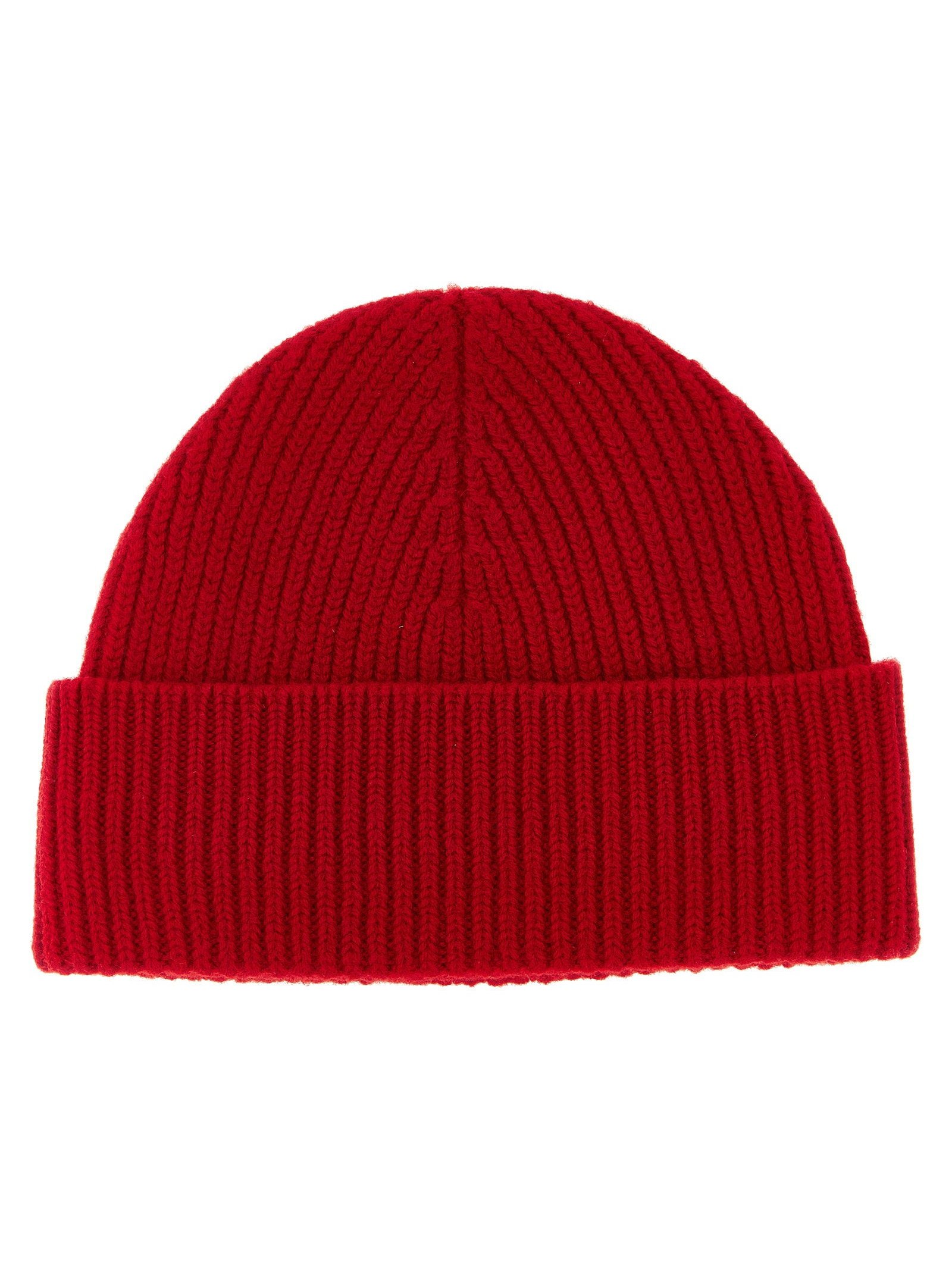 Ami Paris Beanie — Red, view 2