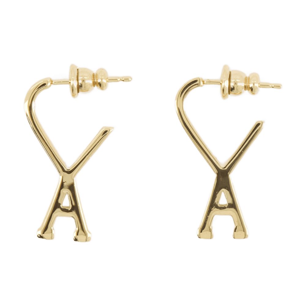 AMI Paris ADC Earrings — Gold, view 2
