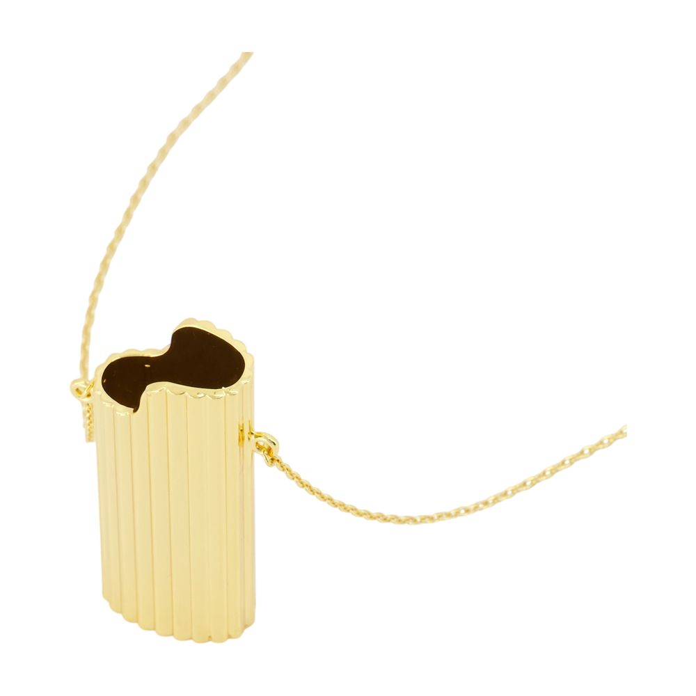 AMI Paris Lighter Holder Necklace — Gold, view 2