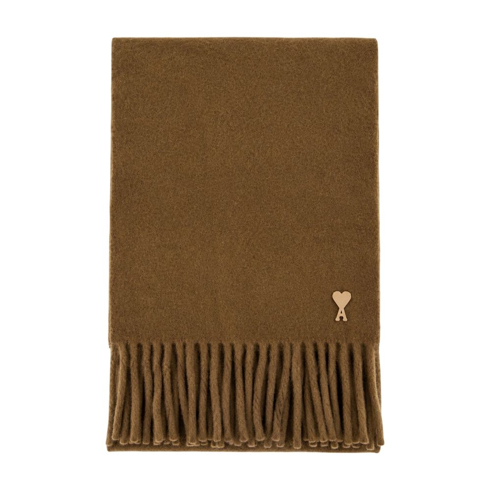 AMI Paris Scarf — Brown by AMI Paris