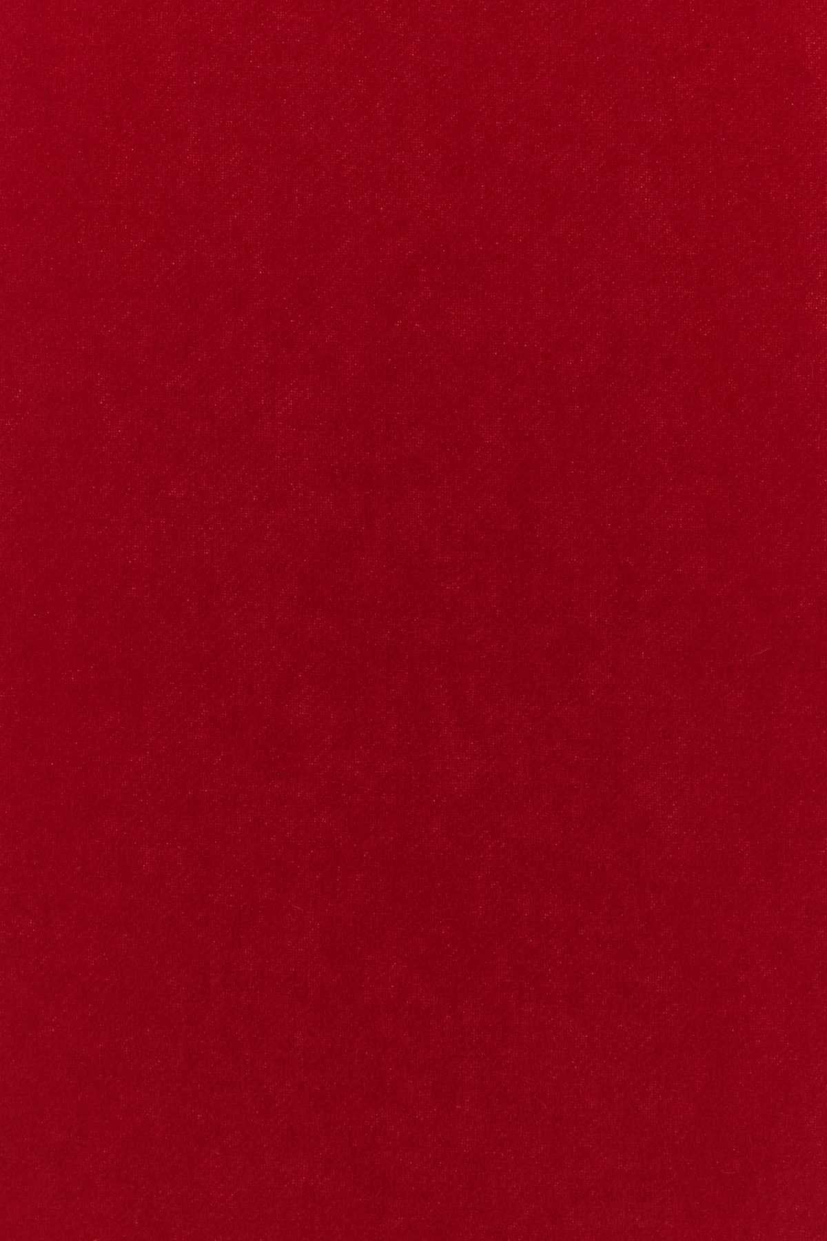 AMI Paris Pure Wool Scarf — Red, view 3