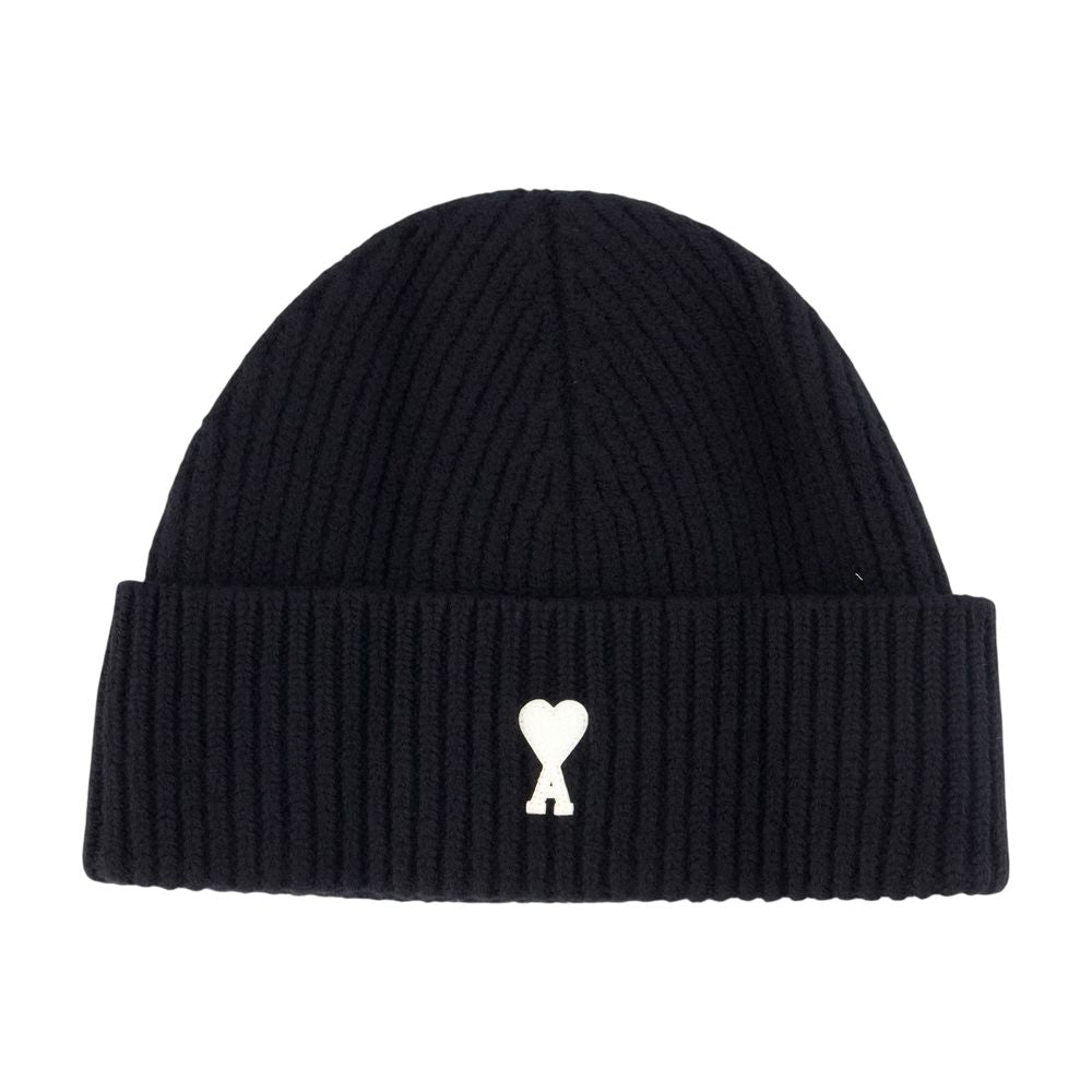 AMI Paris UBO006.018-012 Beanie — Black by AMI Paris
