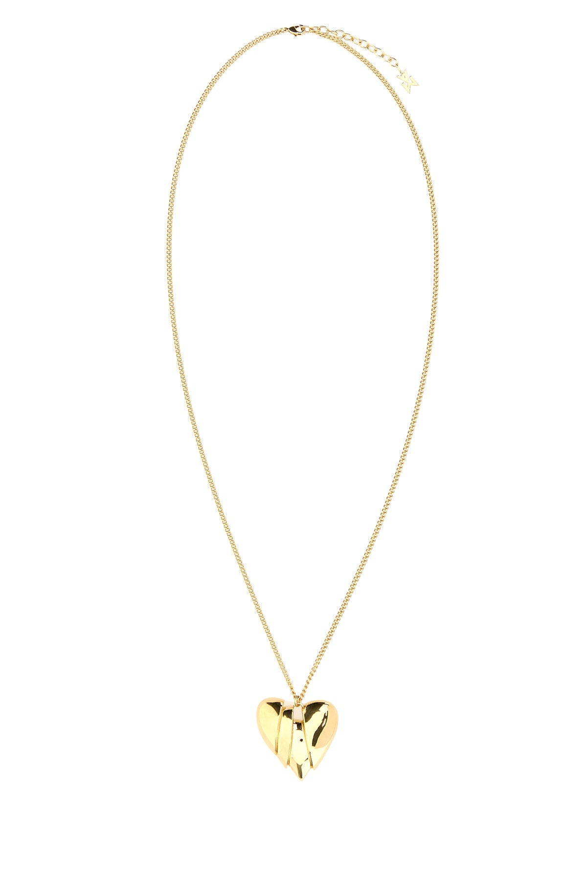 Amina Muaddi Heartbreaker Necklace — Gold by Amina Muaddi