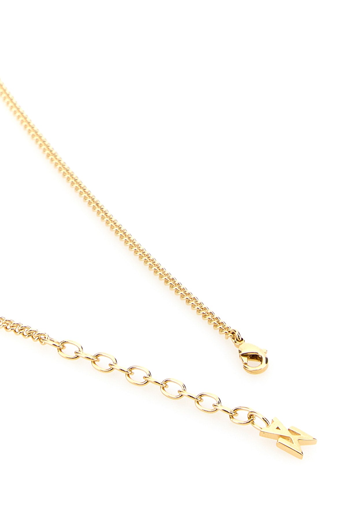 Amina Muaddi Heartbreaker Necklace — Gold, view 3