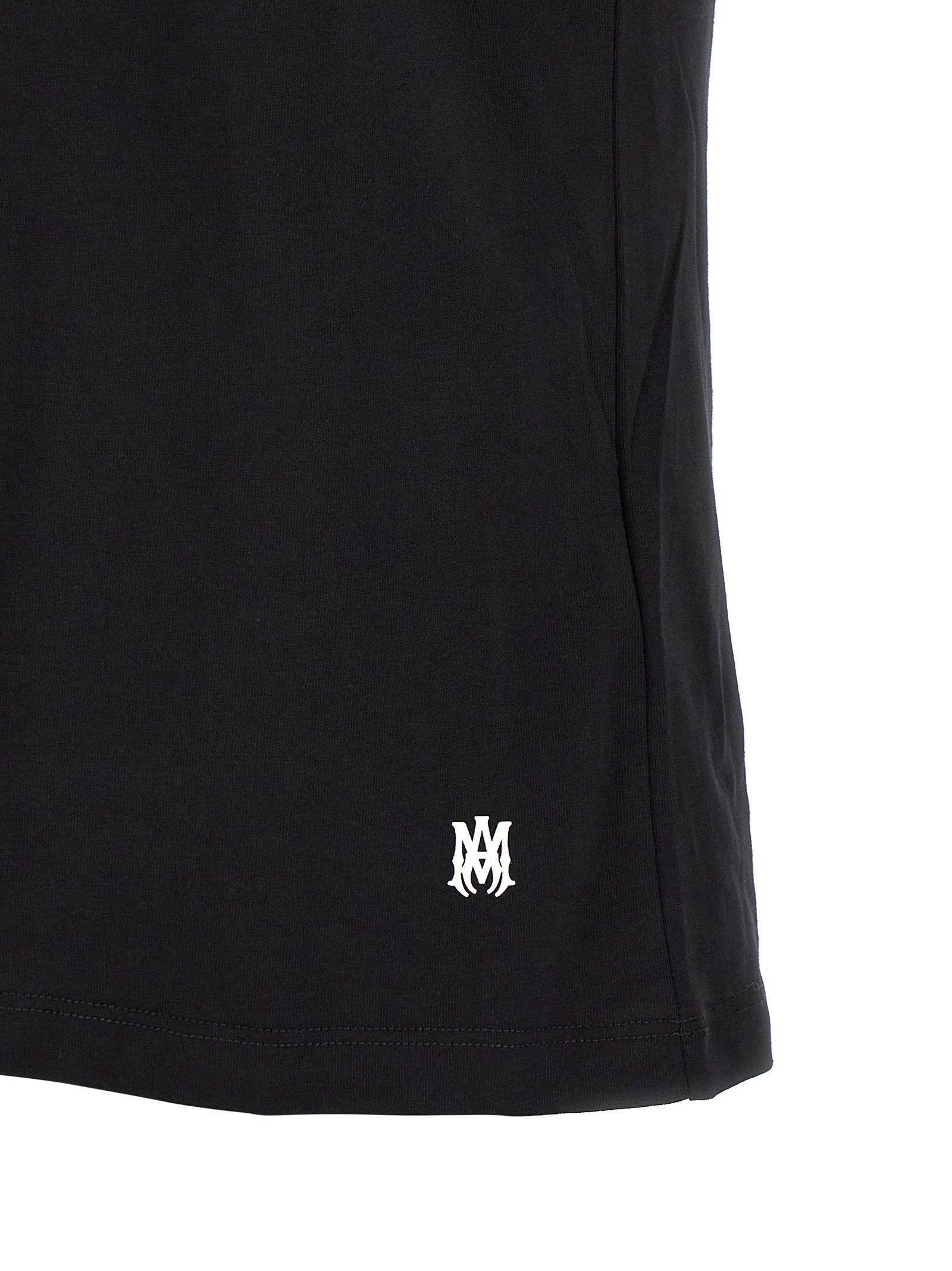 Amiri Logo-Printed T-shirt — Black, view 4