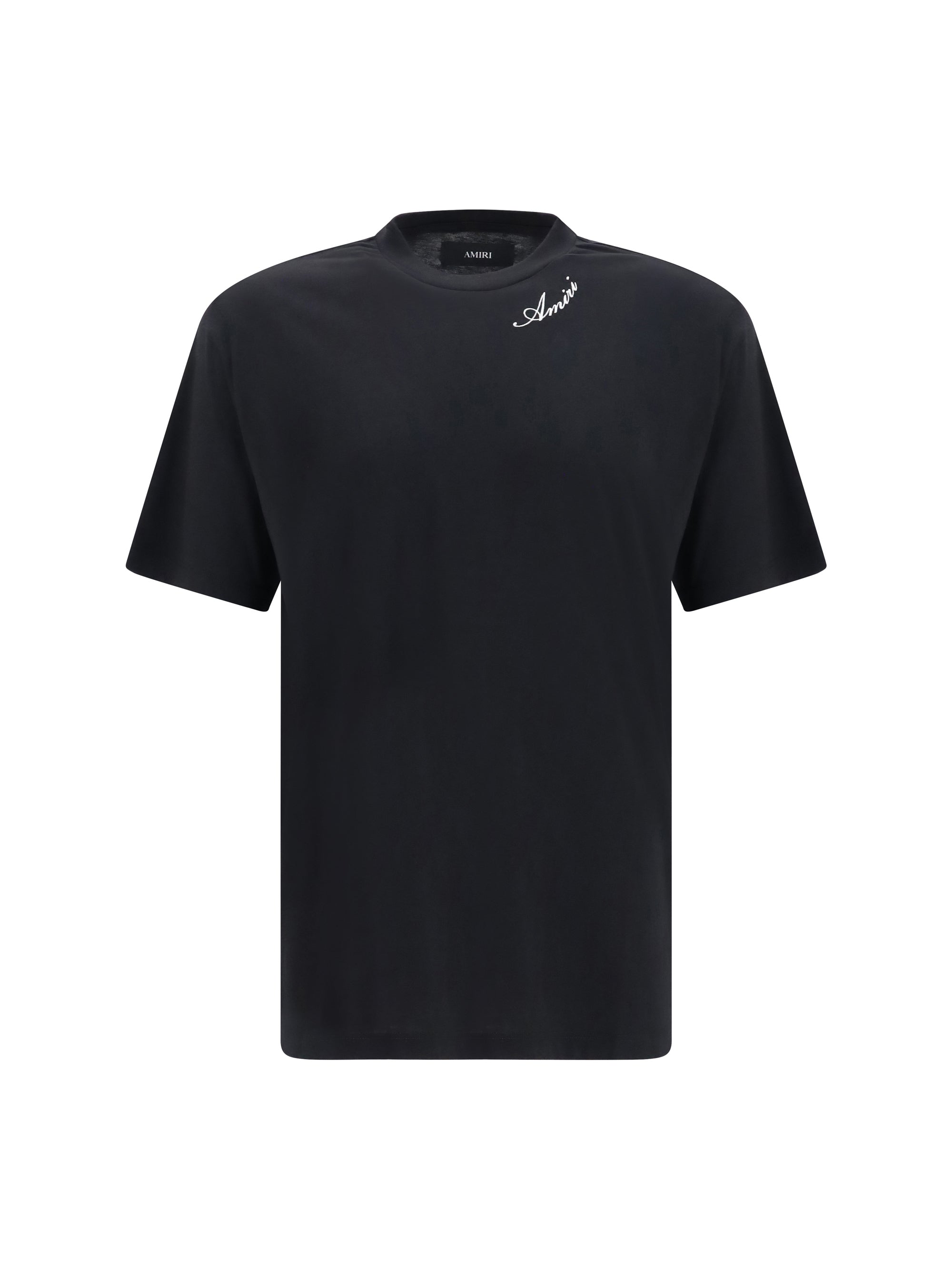 Amiri Embroidered Logo T-Shirt — Black by Amiri