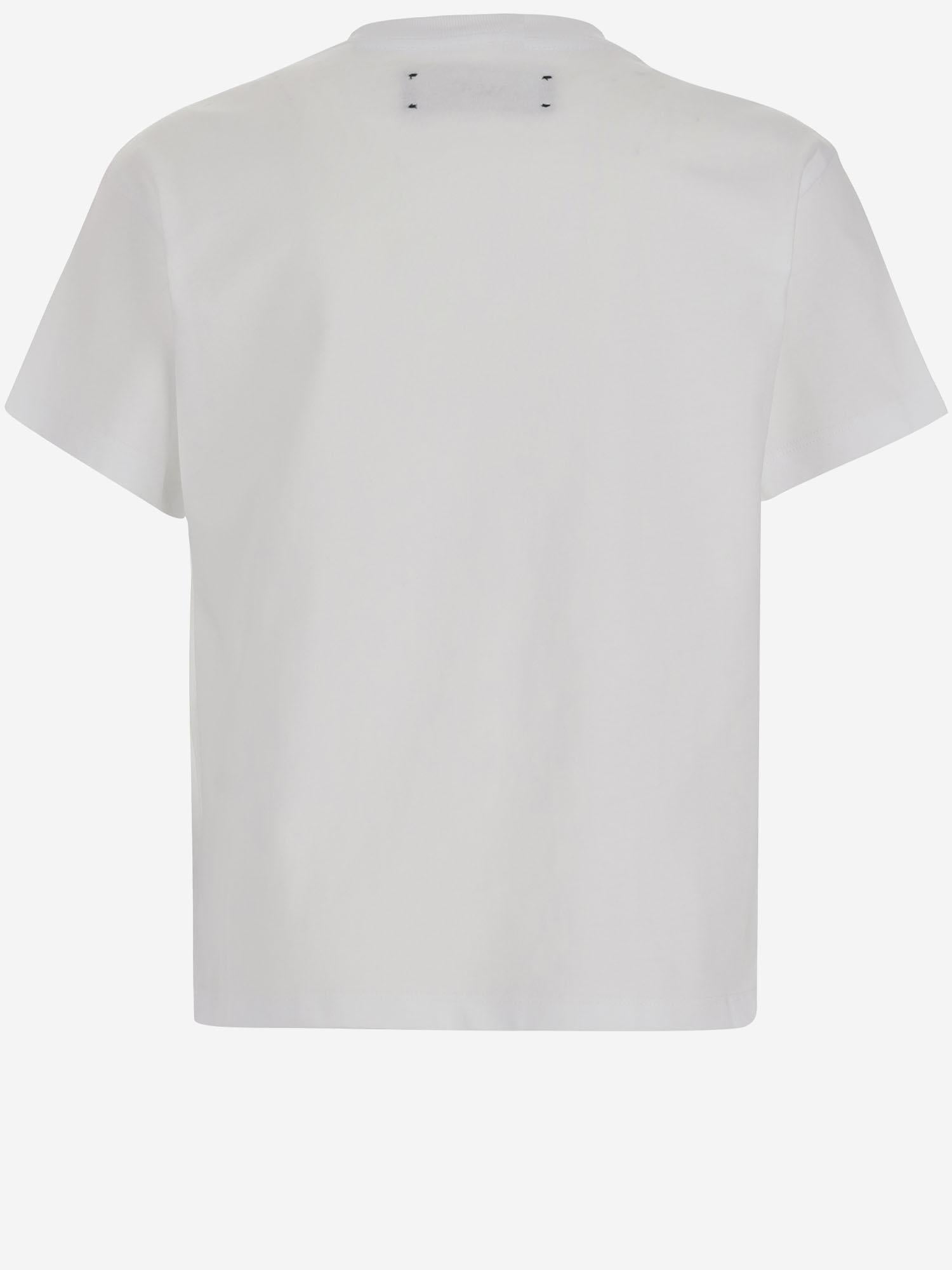 Amiri Logo-Print Cotton T-Shirt — White by Amiri