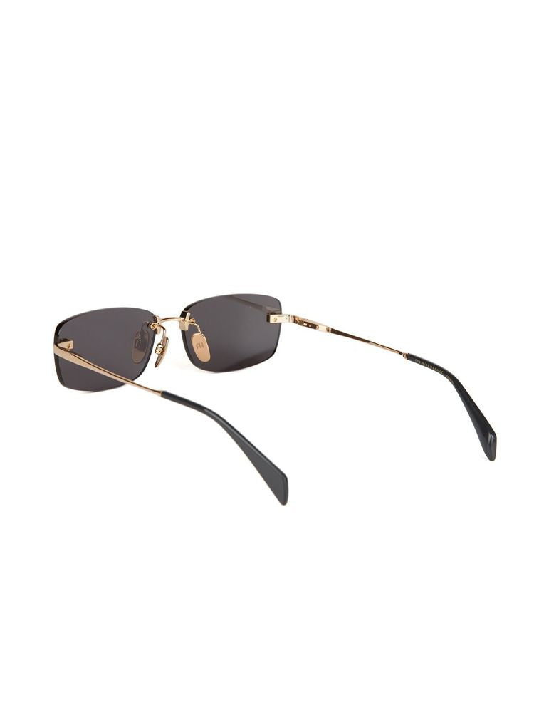 Ana Hickmann AH3333 Metal Frame Sunglasses — Gold by Ana Hickmann