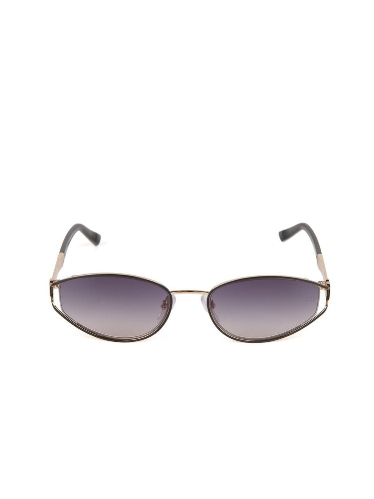 Ana Hickmann AH3355 Metal Cat-Eye Sunglasses — Gold, view 2