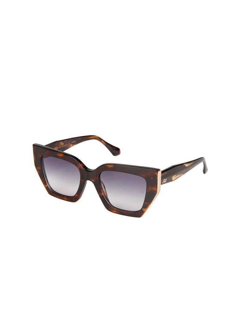 Ana Hickmann AH9516 Tortoise Acetate Sunglasses — Tortoise, view 4
