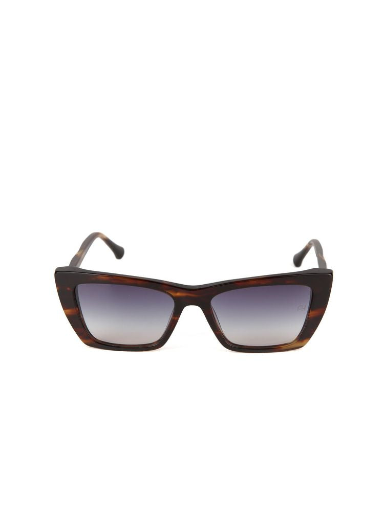 Ana Hickmann AH9517 Tortoise Acetate Cat-Eye Sunglasses — Tortoise, view 2