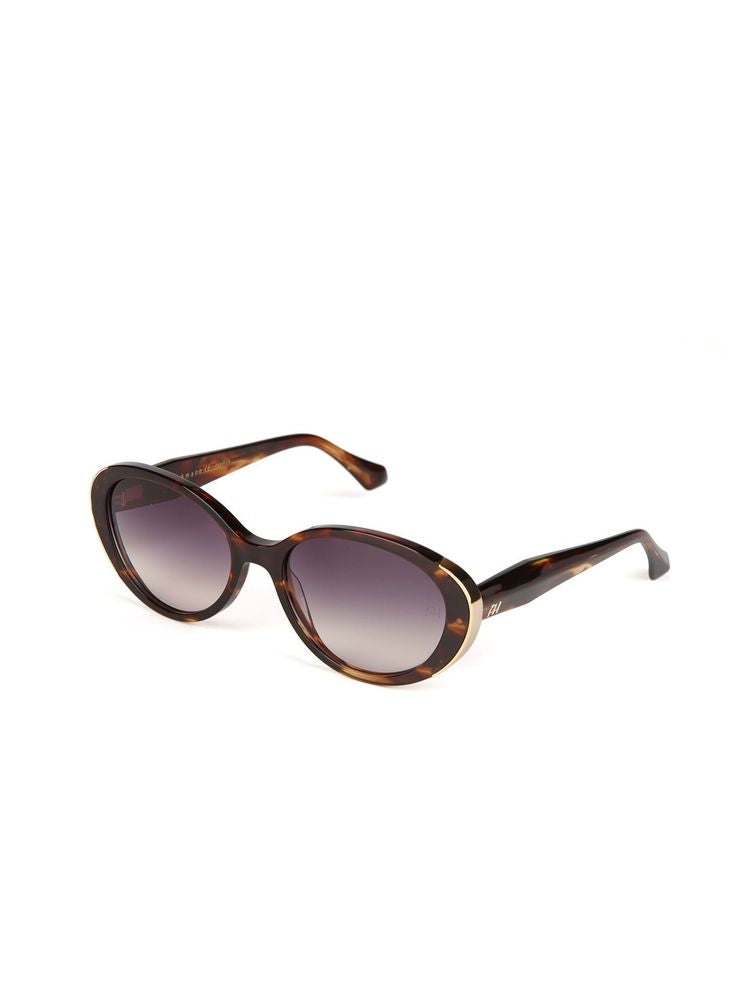 Ana Hickmann AH9525 Tortoise Acetate Sunglasses — Tortoise, view 3