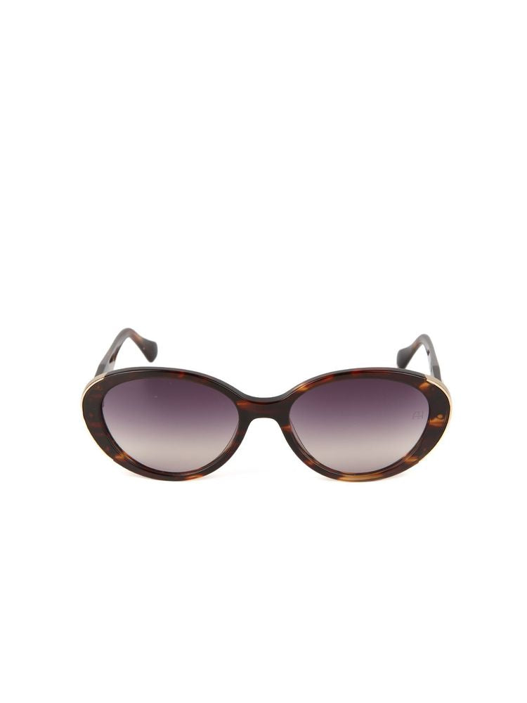 Ana Hickmann AH9525 Tortoise Acetate Sunglasses — Tortoise, view 4