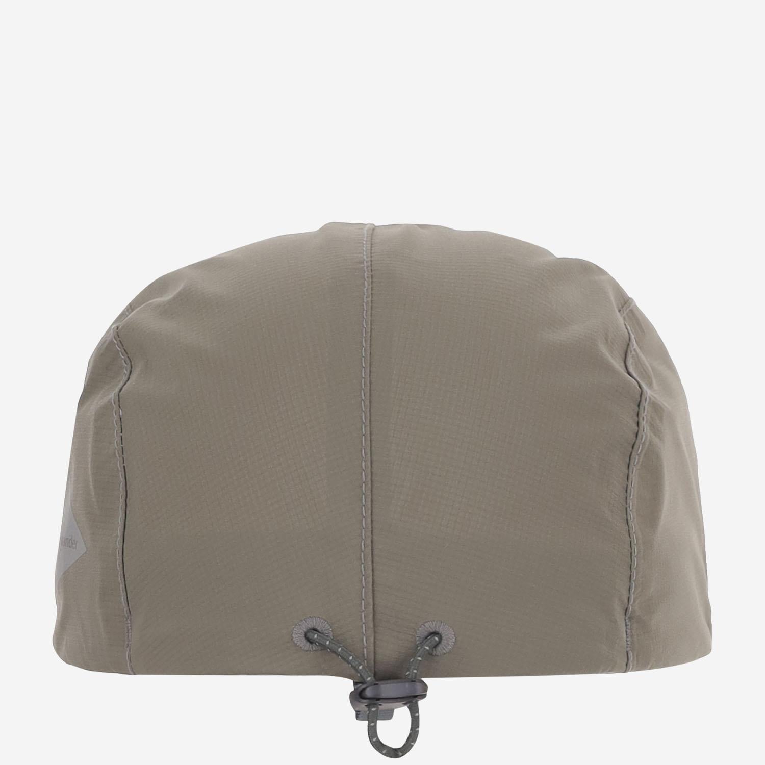 And Wander 5746986156 Nylon Baseball Cap — Gray by And Wander