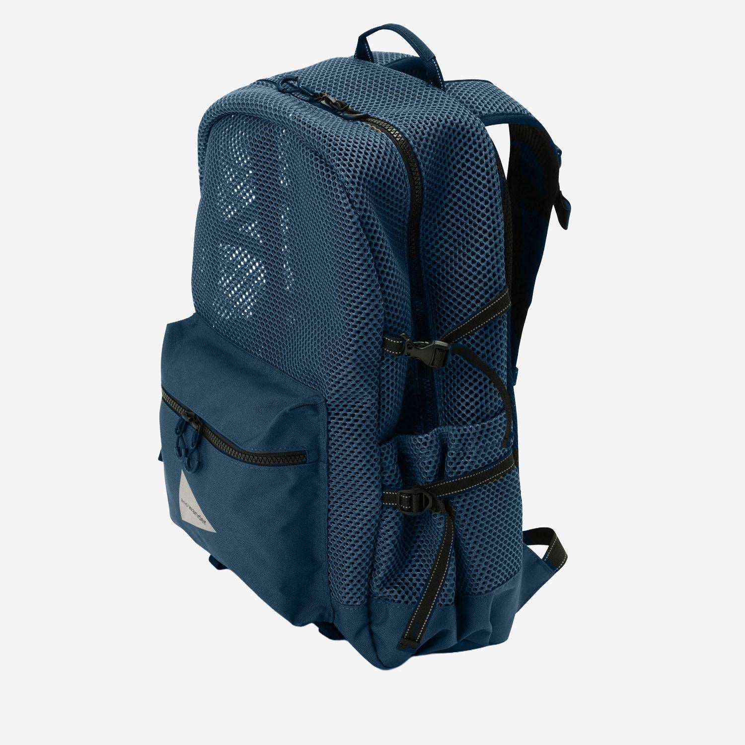 And Wander Mesh Panel Backpack — Blue, view 3