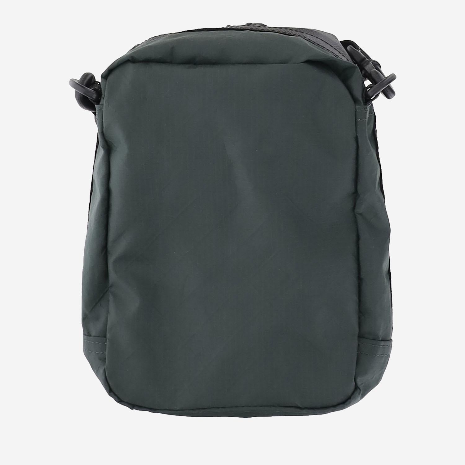 And Wander Nylon Checkered Crossbody Bag — Green, view 2