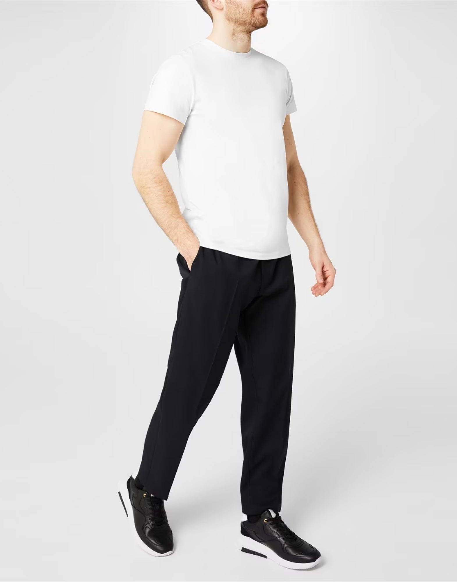Android Homme Malibu Low Top Sneakers — Black, view 4