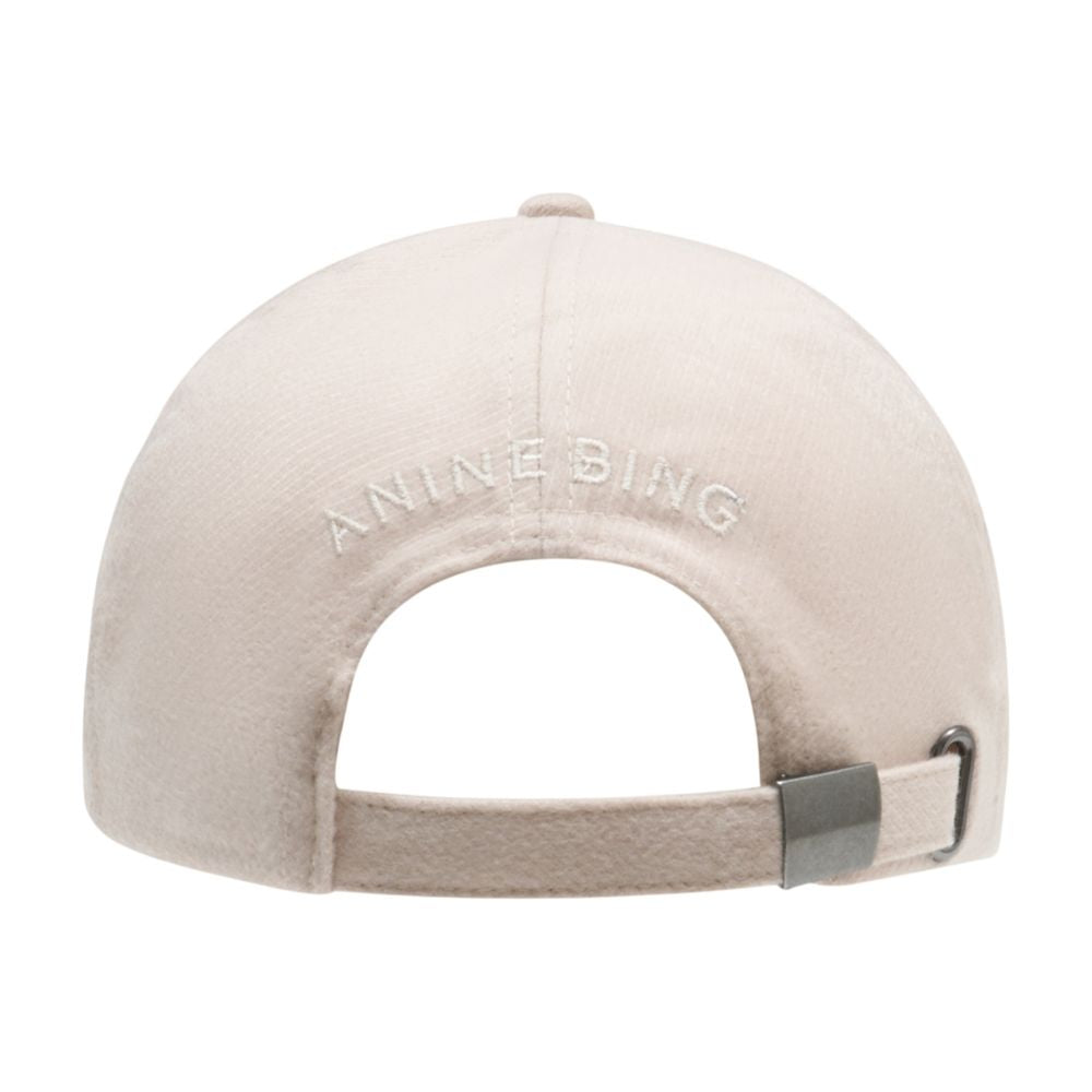 Anine Bing A-12-12045-BGI1 Baseball Cap — Beige by Anine Bing