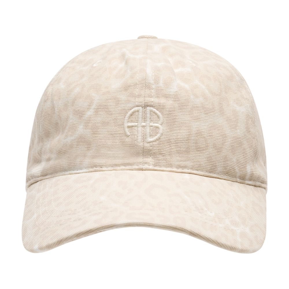 Anine Bing A-12-12105-MTL20 Baseball Cap — Beige, view 2