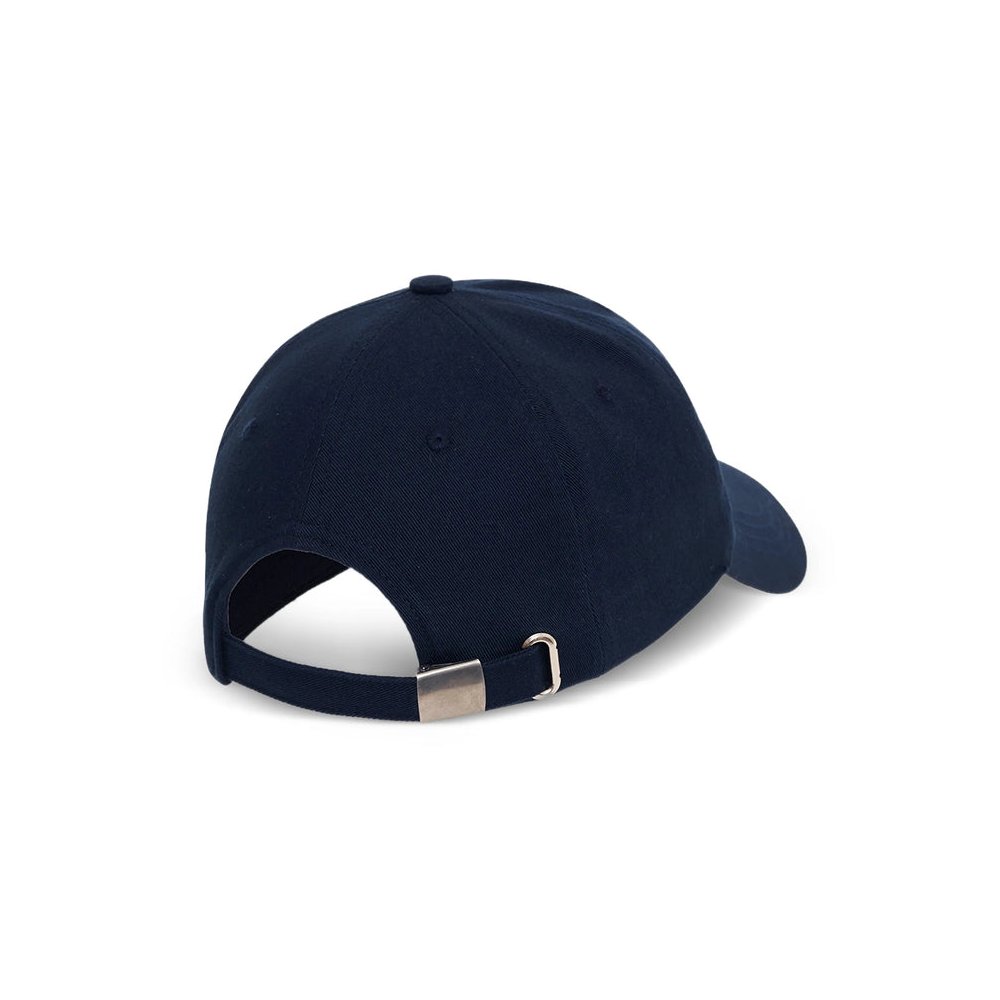 Anine Bing A-12-12495 Logo-Embroidered Cotton Baseball Cap — Navy, view 3