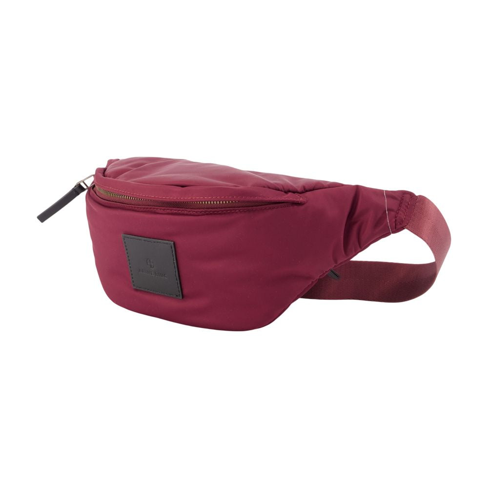 Anine Bing Leon Belt Bag — Burgundy, view 2