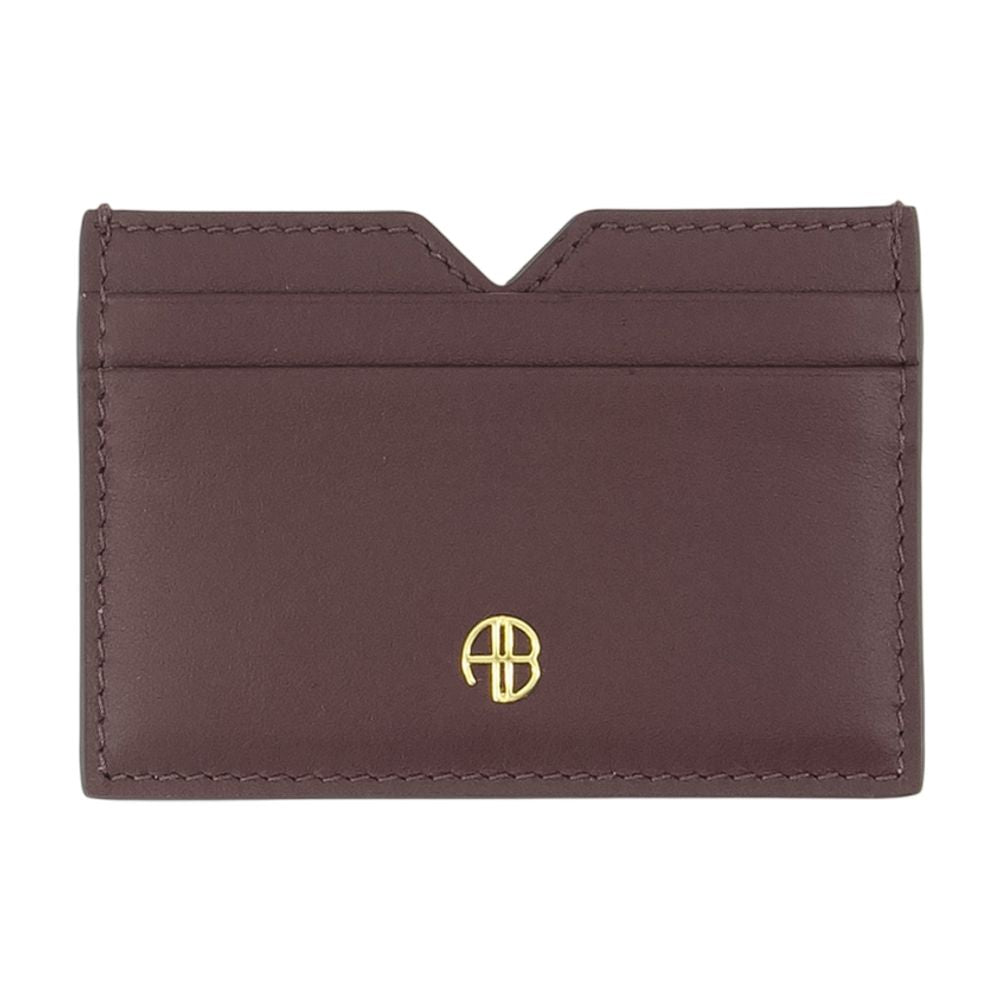 Anine Bing Calli Card Case — Burgundy by Anine Bing