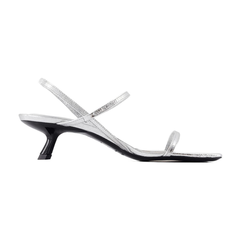 Anine Bing Hilda Pump — Silver, view 2