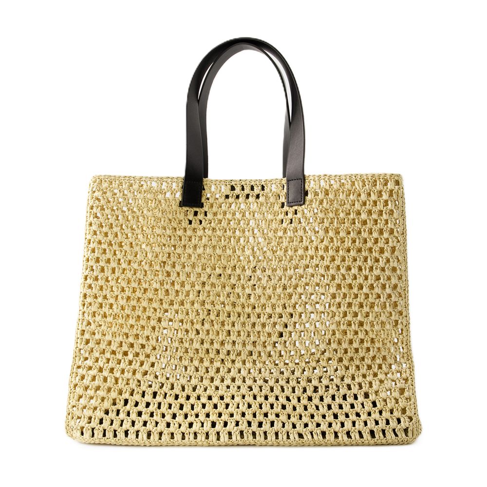 Anine Bing Rio Tote Bag — Beige, view 2