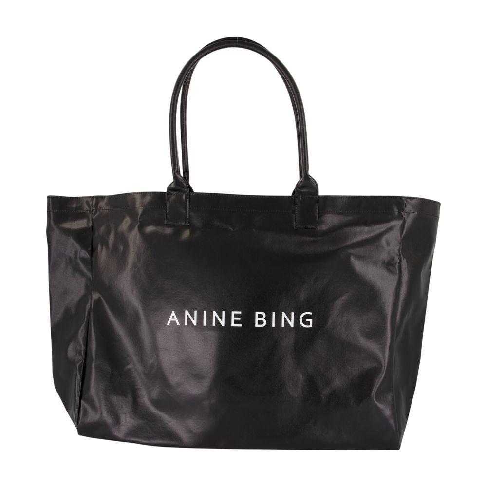 Anine Bing Leo Tote Bag — Black by Anine Bing