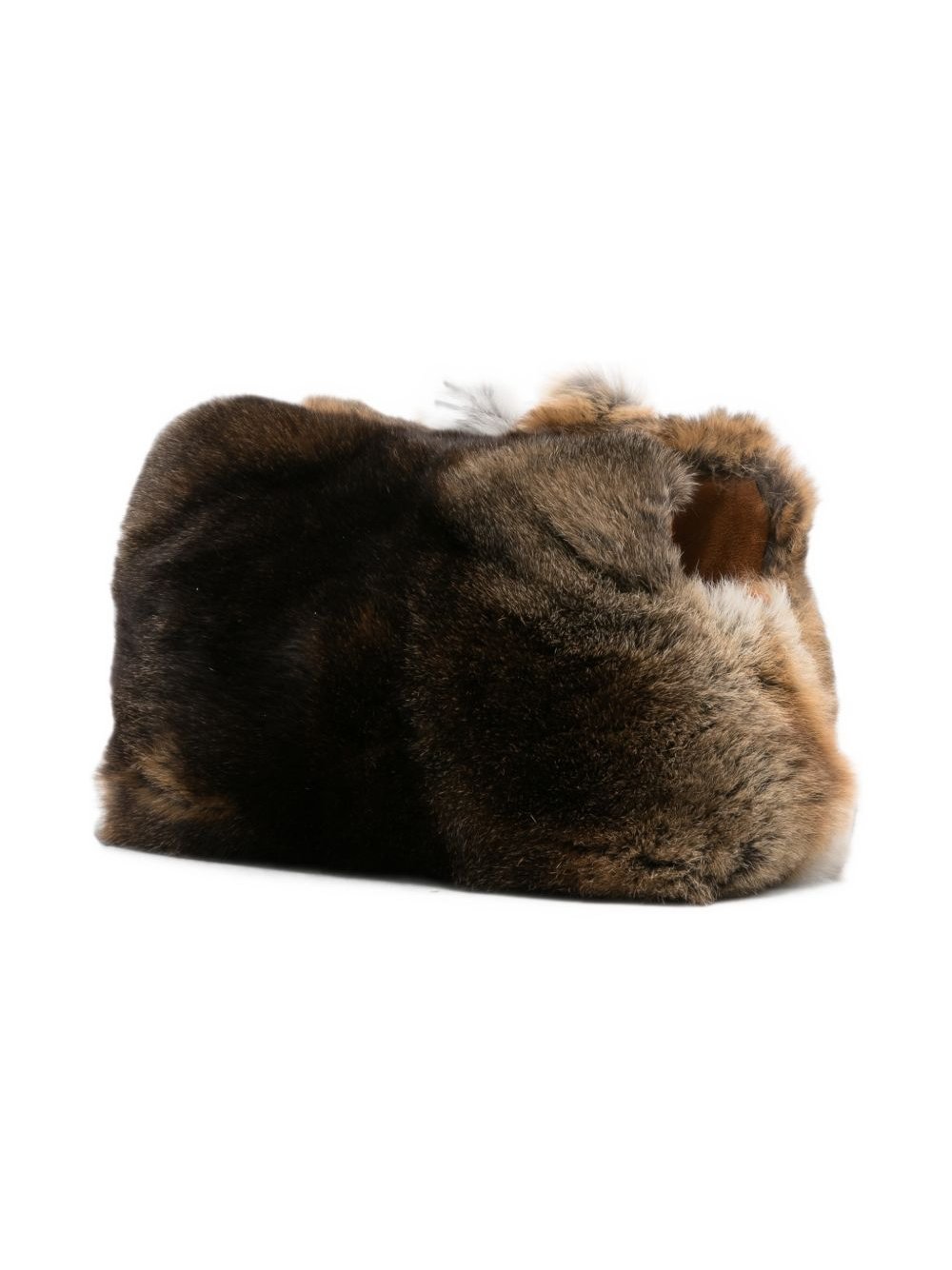 Anita Bilardi Scoiattolo Clutch — Brown, view 3