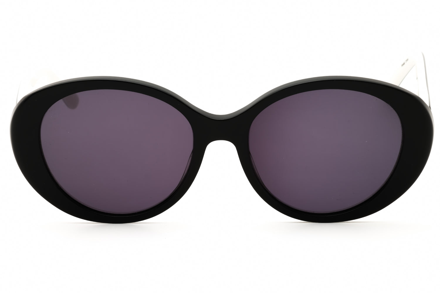 Anne Klein AK7090 Oval Acetate Sunglasses — Blue, view 2