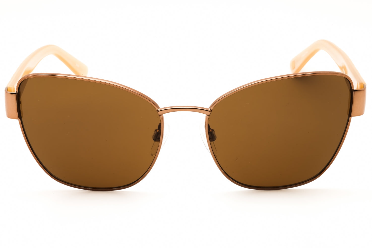 Anne Klein AK7101 Metal Frame Sunglasses — Rose Gold, view 2