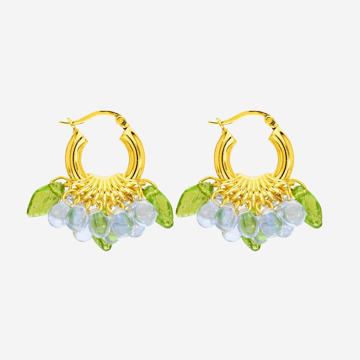 Annele Earrings — Gold, view 2