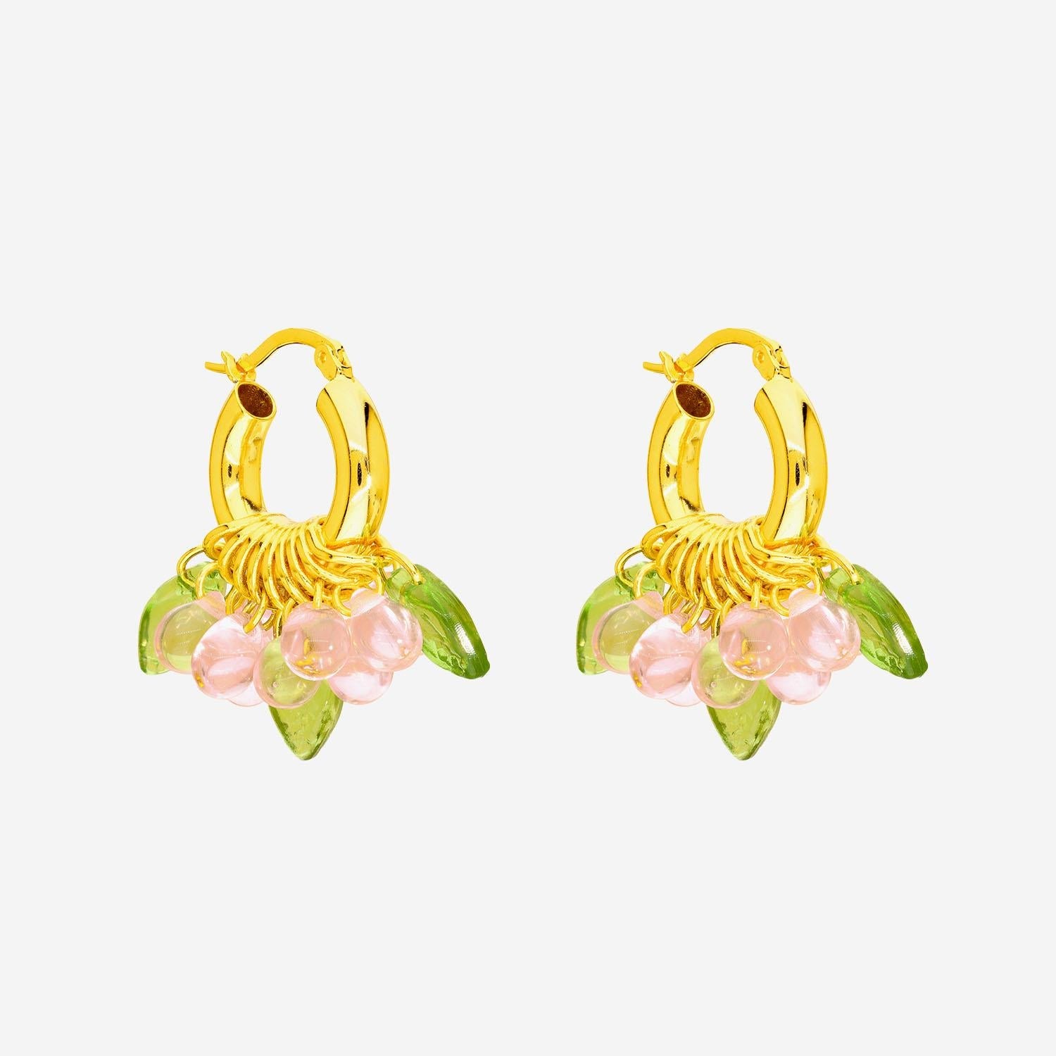 Annele Earrings — Gold, view 2