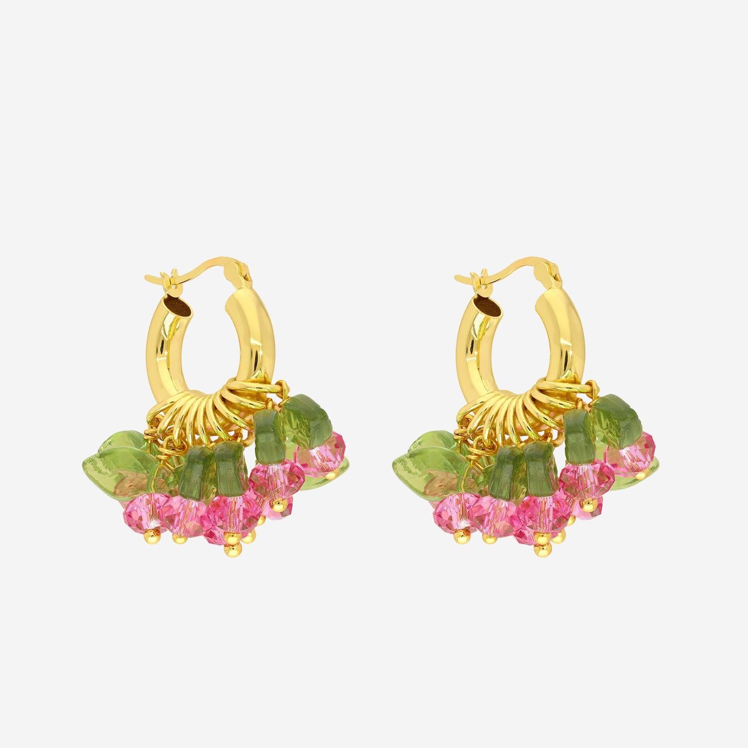 Annele Earrings — Gold, view 2