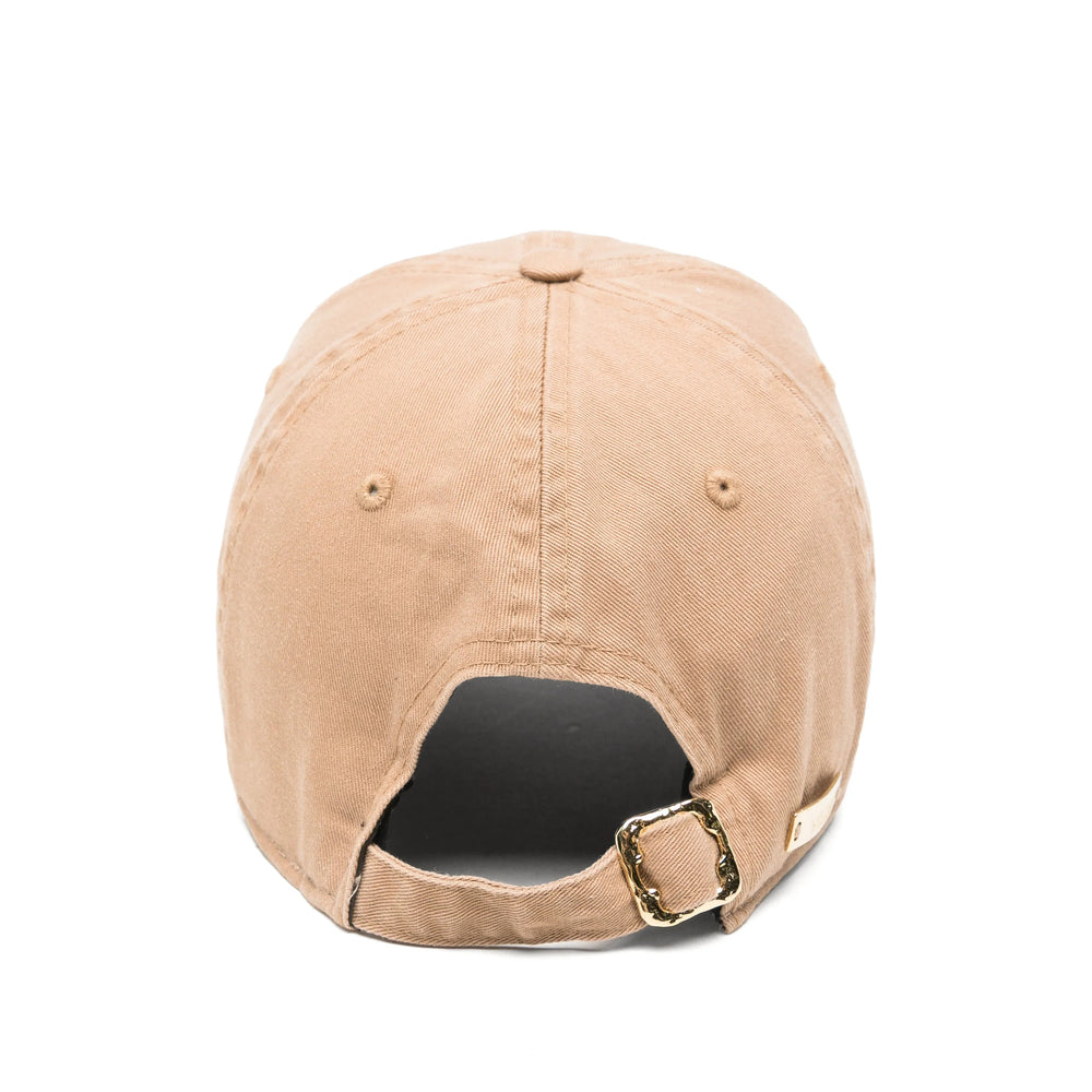 Another Chance CAP Logo-Embroidered Baseball Cap — Beige, view 2