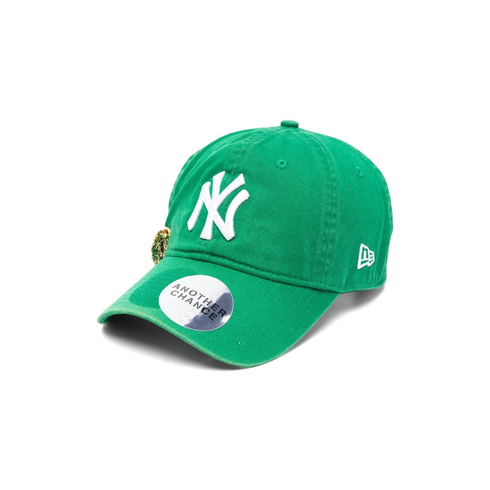 Another Chance CAP NY Embroidered Baseball Cap — Green by Another Chance