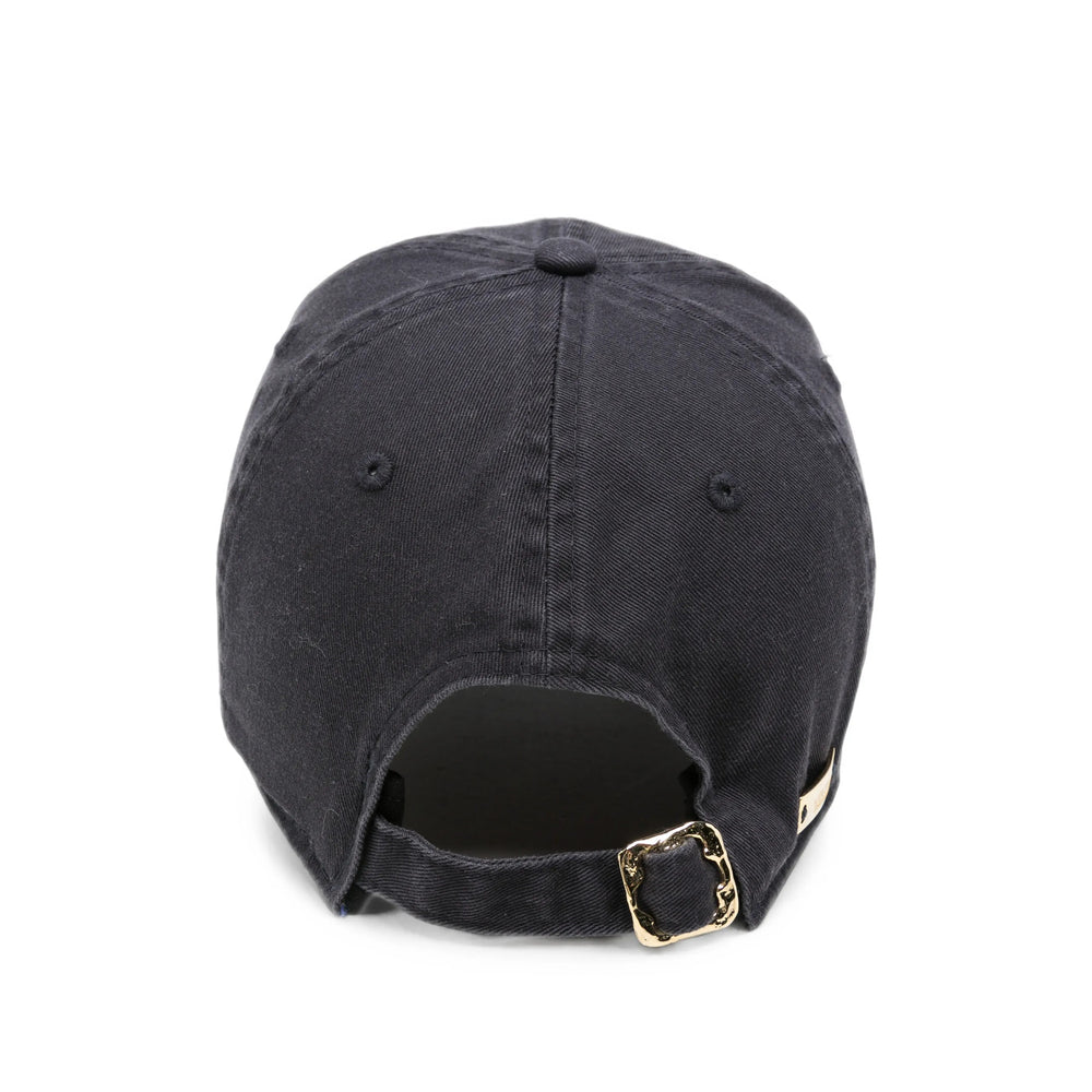 Another Chance CAP Logo-Embroidered Baseball Cap — Navy, view 3