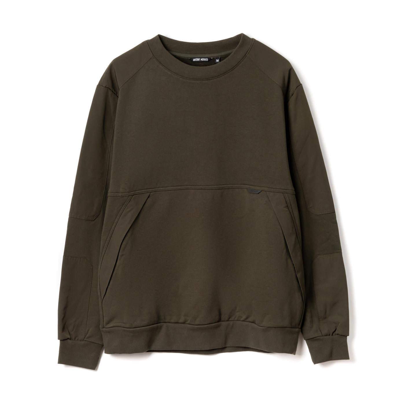 Antony Morato Cotton-Blend Regular Fit Sweatshirt — Green by Antony Morato