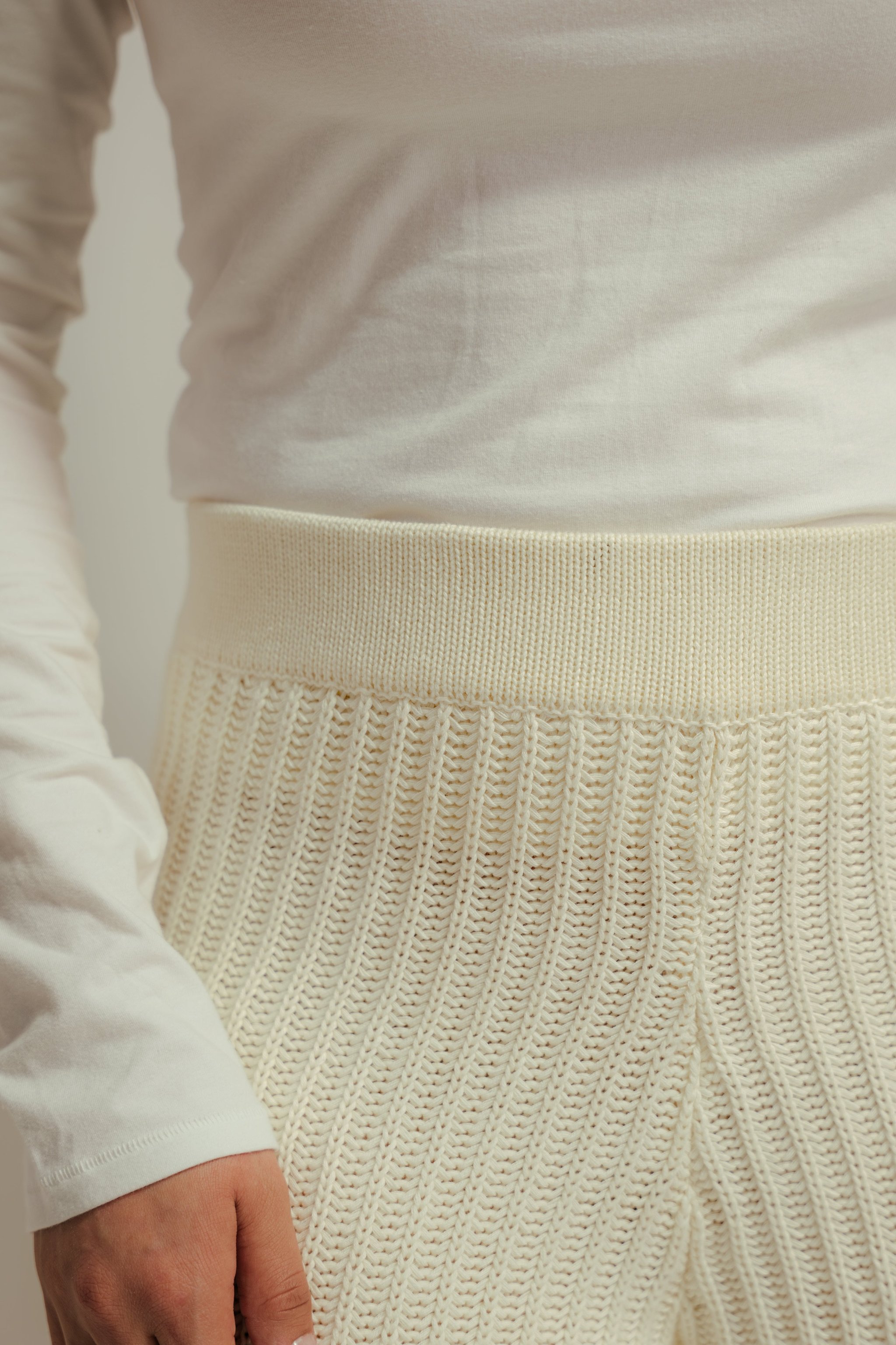 Anya Crochet Knit Pant, view 4