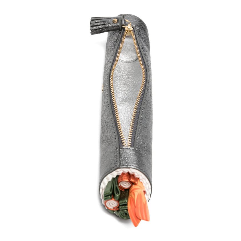 Anya Hindmarch Anthr Wallet — Silver, view 3