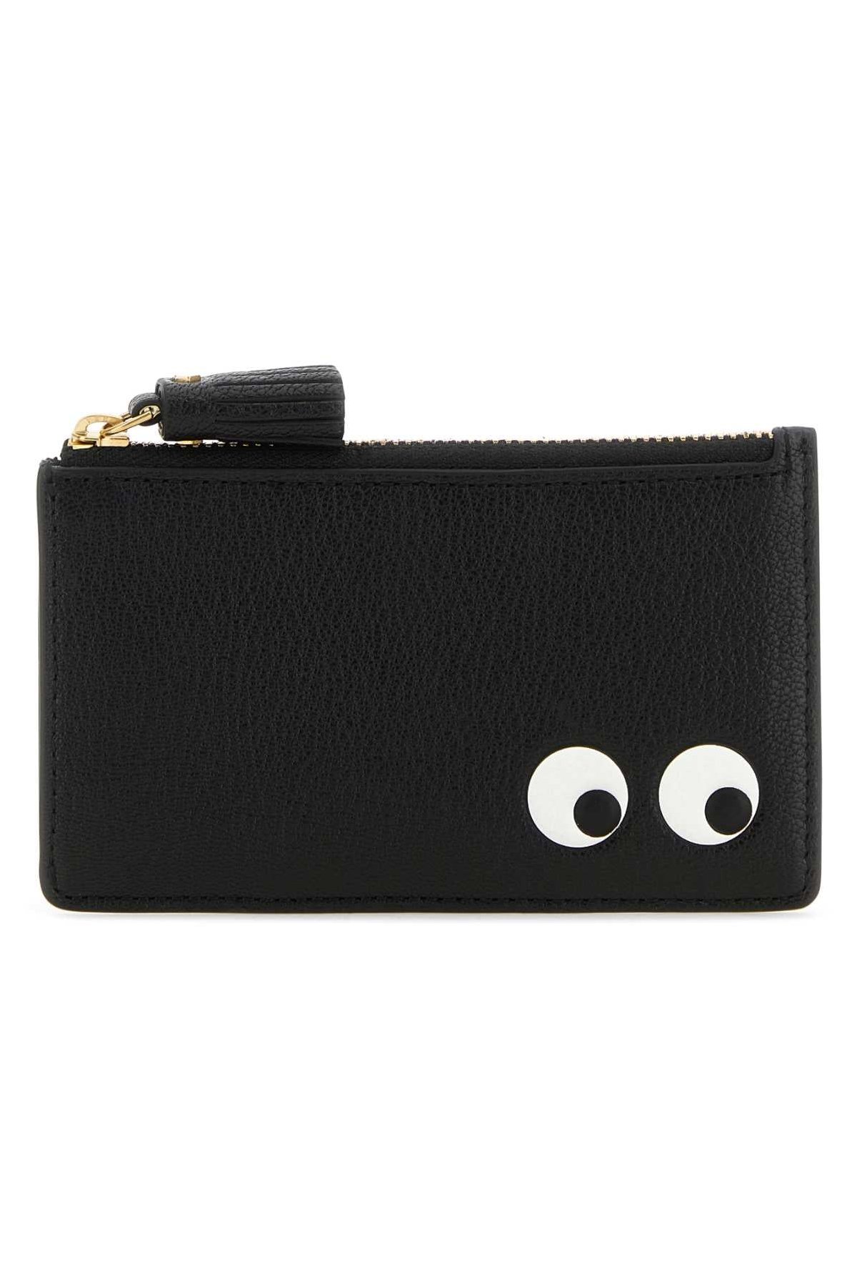 Anya Hindmarch Card Card Case — Black by Anya Hindmarch