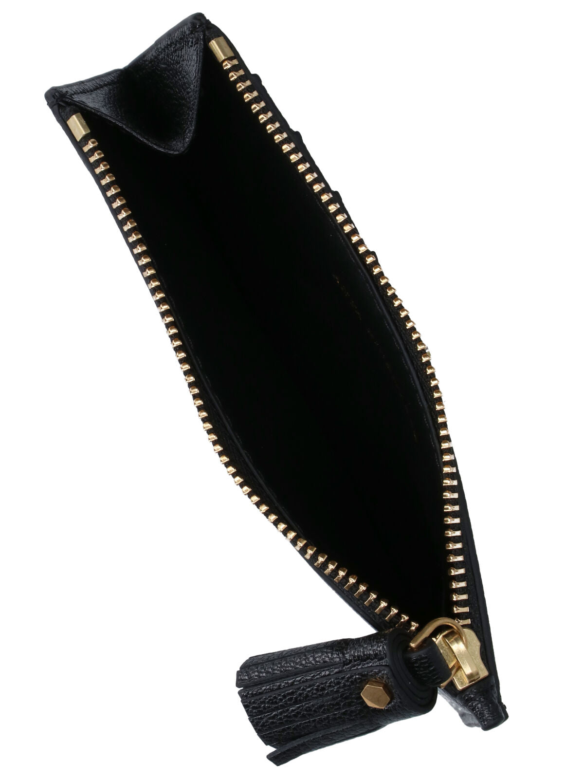 Anya Hindmarch Goat Leather with Eyes Motif Card Case — Black, view 3
