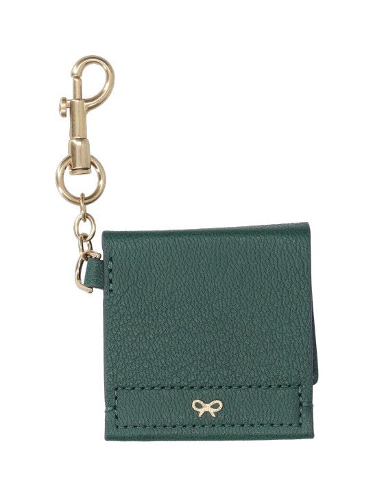 Anya Hindmarch Matchbook-Shaped Leather Card Case — Green, view 2